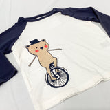 Seed Heritage long sleeve size 3-6 months (bear)