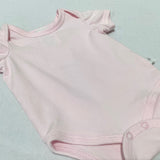 Superfit short sleeve bodysuit size NB (pink)