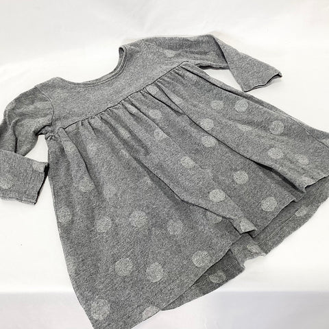 Teeny Weeny dress size 2 yrs (grey with spots)