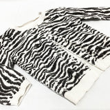 F&F cardigan size 0-3 months (zebra print)