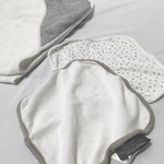 The Little Linen Company hooded towel + 2 washers