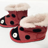 Emu slippers (red)