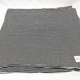 Nature Baby cotton wrap - black/white stripe